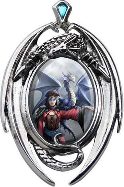 Anne Stokes Cameo Pendant Lunar Magic