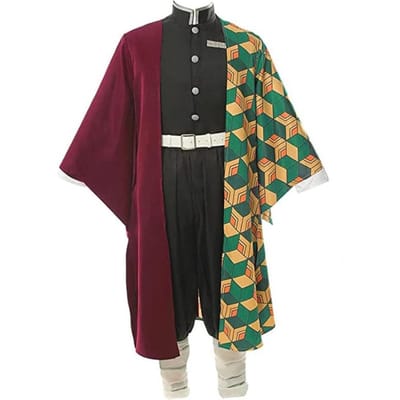 Verkleedkleren - "Anime Avonturen: Kamado Nezuko en meer - Het ultieme Cosplay Kostuum voor Halloween en Themafeesten!" - Maat S-M