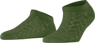 FALKE Family Special Edition duurzaam huidvriendelijk katoen Korte sokken dames groen - maat 35-38