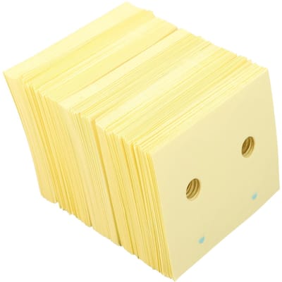 500 STUKS Lensrand Blokkeerpads Brillen Slijpen Antislip Dubbelzijdige Sticker Bril Polijsten beige