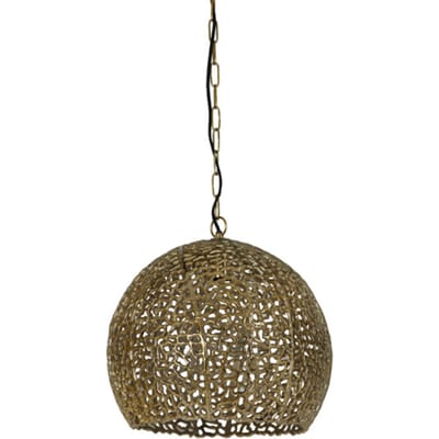 Light & Living Hanglamp Sinula - Goud - Ø39cm - Modern - Hanglampen Eetkamer, Slaapkamer, Woonkamer