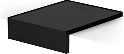 Tampermat Hoek - Klein - Zwart - Tampingmat – Tamper Mat - Corner – Espressomachine - Barista Essentials