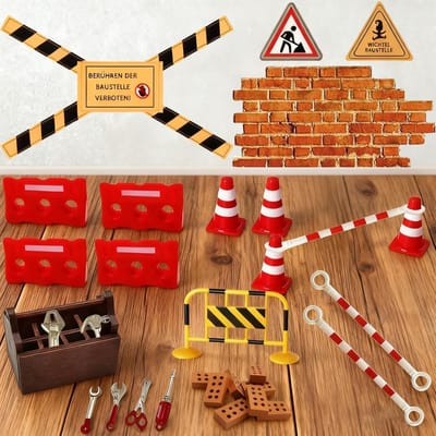 27-delige Kabouter Accessoires Set voor Miniaturen en Kersttaferelen