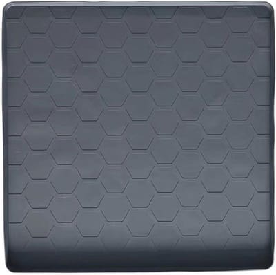 Bovenbescherming Wasmachine - Droger Mat - Apparaten Beschermen - Waterdicht Siliconen - 60x60 cm - Zwart