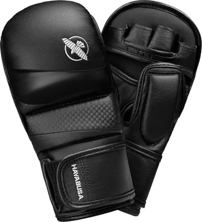 Hayabusa T3 Hybrid Gloves - 7 oz - Zwart - maat M