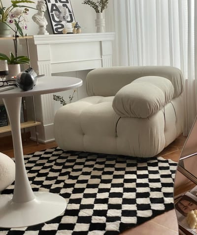 Fine Asianliving 100% Genuine Real Sheepskin Rug 180x200cm