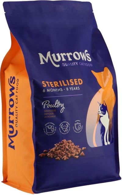 Murrows Sterilised Gevogelte - Kattenvoer - 6 kg