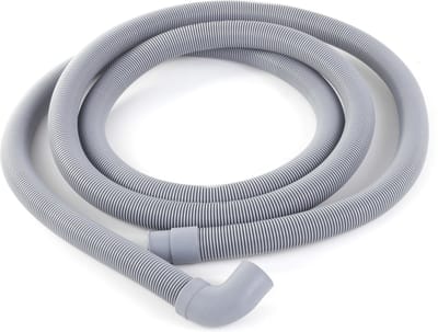 Afvoerslang wasmachine droger 19mm - 22mm, 2,5m, PVC