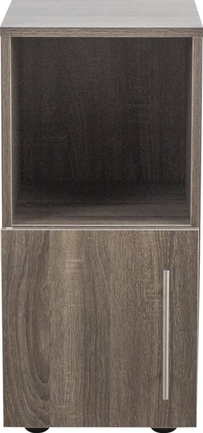 Nachtkastje - halkastje - 64 cm hoog - bruin kleurig