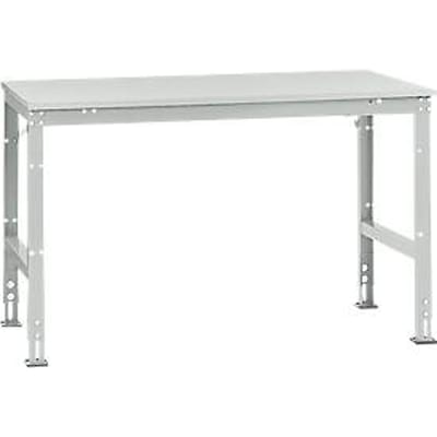 Manuflex werktafel UNIVERSAL Standaard, 1500 x 1000 mm, kunststof lichtgrijs, lichtgrijs
