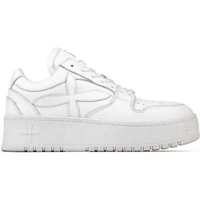 Witte schoenen met dikke zool voor dames, lente, nieuw, I-trend, casual, sport, all-match sneakers 40 white