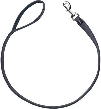 Hunter Hondenlijn Divo & Maldon - Hondenriem - 100x2.0 cm Grijs