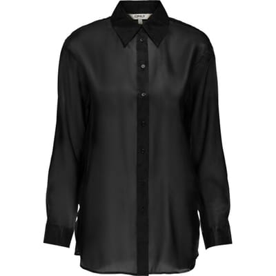 ONLY - ONLSTELLA LIFE LS LOOSE SHIRT WVN - Dames - Blouses