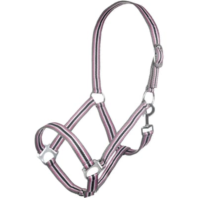 Nylon hoofdstel voor paard HKM Linz