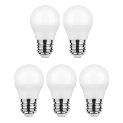 Modee E27 LED Lamp 7W - 700lm - 2700K - Warm Wit - Globe Mini P45 - Vervangt 54W Halogeen Gloeilamp - 5 stuks