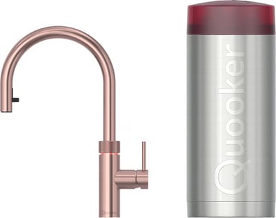 Quooker Flex Koper Rose met Combi+ Boiler