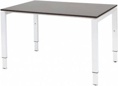 Verstelbaar Bureau - Domino 120x80 logan - wit frame