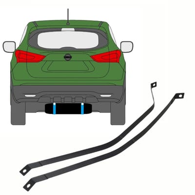 Brandstoftank klemmen voor Nissan Qashqai 2013-2021