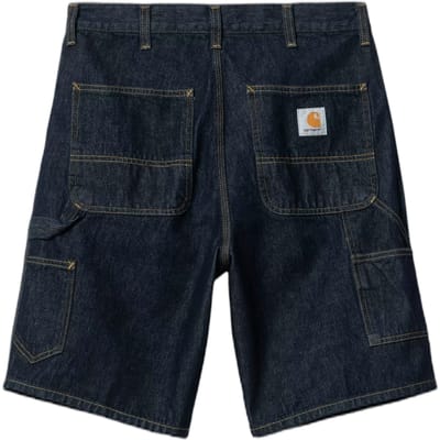 bermuda Carhartt Wip enkele knie kort - blauw gespoeld