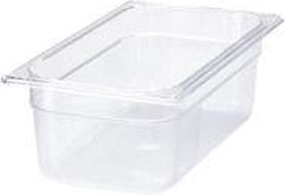 Rubbermaid 117P Rechthoekig Pan 3,8 l Transparant 6 stuk(s)