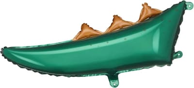 Partydeco - Folieballon Dinosaurus staart - 79 x 35 cm