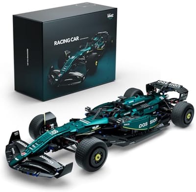 Raceauto Modelbouwset - Bouwpakket Auto - Hobby Bouwen - Gedetailleerd Ontwerp - 2351 Stukjes - Standaard Kleur