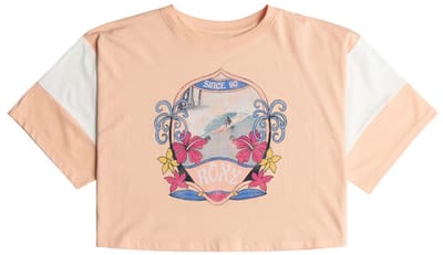 Roxy Lets Get Itstab T-shirt Met Korte Mouwen Oranje 6 Years Meisjes