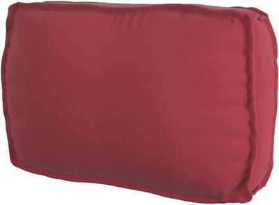 Pallet Kussen Set - Zitkussens Buiten - Ontspannen Zomer - Waterdicht Oxford Stof - 2 Stuks - Wijnrood