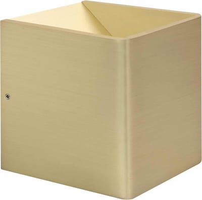 Wandlamp | 10 cm | strijklicht wandlampen | LED | goud | aluminium metaal | moderne design accent verlichting