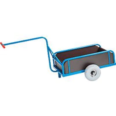 Fietskar - met zijwanden - 790 x 435 mm - 200 kg - luchtbanden