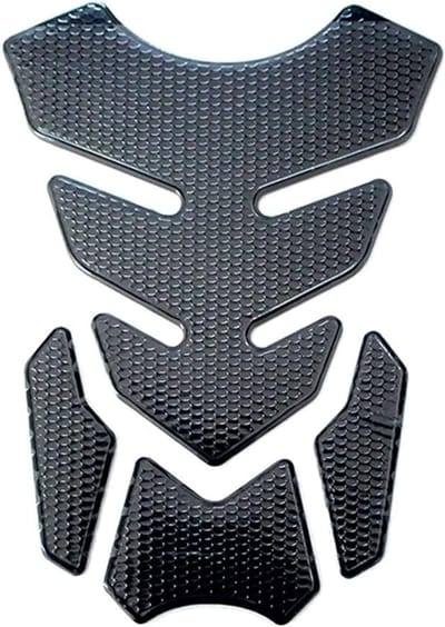 Dailygoods- Tanksticker Universeel - Koolstofvezel - Motorfiets Tankpad - Bescherming Sticker - Versiering - Rijveiligheid