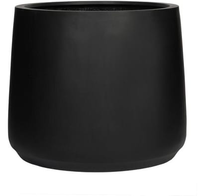 Pottery Pots - Plantenbak Patt M - Ø55.5cm x H46.5cm - Indoor en Outdoor - Black