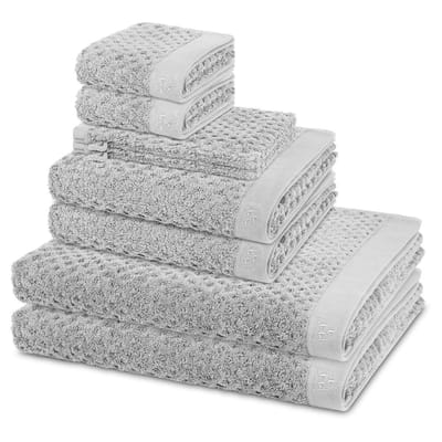 Ross Sonstiges 2 X washandjes 2 X gasten- 2 X douche- 2 X handdoek - in set 8 pack Harmony
