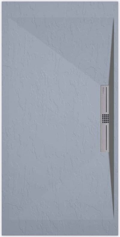 Sanifun douchebak Stone Side Gray Slate 900 x 800 S