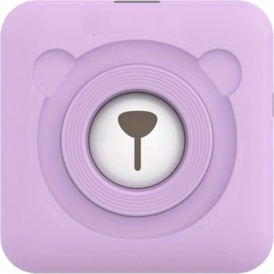 Livano Mini Printer - Mobiele Fotoprinter - Draadloos Pocket Printer - Voor Mobiel - Paars