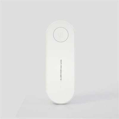 carmdering - Stecker Luftreiniger - Plug-in Ionisator - Mini Luchtzuiveraar - Ozonvrije Reiniging - Fluisterstille Werking - ABS Kunststof - Compact Ontwerp - Ideaal Voor Slaapkamer En Kantoor - 2 Stuks -Wit