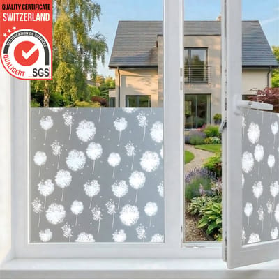 Homewell® Raamfolie HR++(+) 60x200 - Isolerend & Zonwerend - Anti inkijk - Statisch - Paardenpol