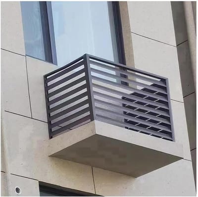 Buitenunit Afdekking - Privacy Scherm - Buitenruimte Verfraaien - Geluidsdempend 30% - L100xW50xH70CM - Antraciet