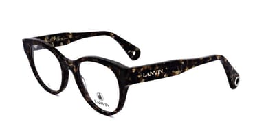Lanvin LNV2654 Textured brown gold 50/19/140 WOMAN Brilmonturen