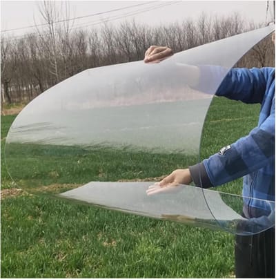 Transparant Polycarbonaat Plaat - Broeikas Dakpaneel - Buiten Beglazing - Hoge Slagvastheid - W1.22*L5m - Transparant