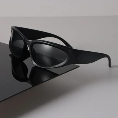 UV-bescherming Lichtgewicht Comfortabel Duurzaam Hoge Kwaliteit Retro Stijlvol Rond Vormig Vrouw Man Dames Heren Zonnebrillen Other gray