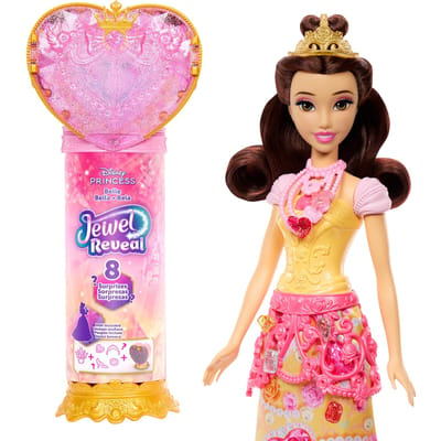Mattel Disney Prinsess Jewel Reveal Belle Tienerpoppen