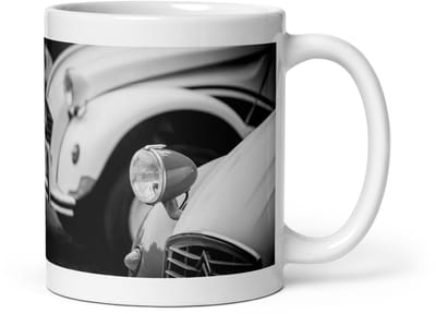 De2pktjes - I love Citroën 2cv - Dolly en France3 mok - 300 ml