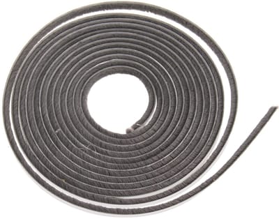 Golden crown - 5M Deur Raam Tochtstopper - Borstel Weerstrip - Eenvoudige installatie - Grijs - Energie besparen - Ideaal voor deuren en ramen - 6 x 6