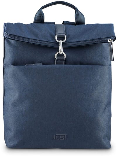 JOST rugzak Bergen Backpack Courier Navy donkerblauw