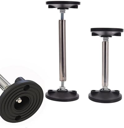 Verstelbare steunstang, 2 stuks telescopische steunstang, verstelbaar, telescopische steunstang, 26-43 cm, verstelbaar, voor vallende wastafelkast