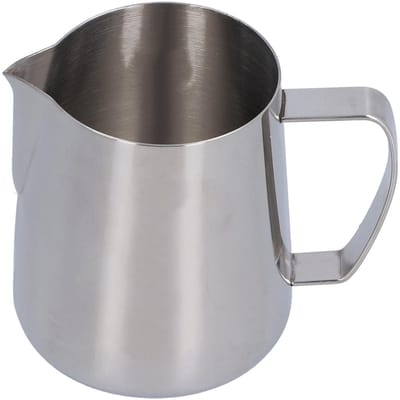 400ml Koffiekannetje Beker 304 Roestvrij Staal Koffie Melk Opschuimbeker voor Thuisbar black