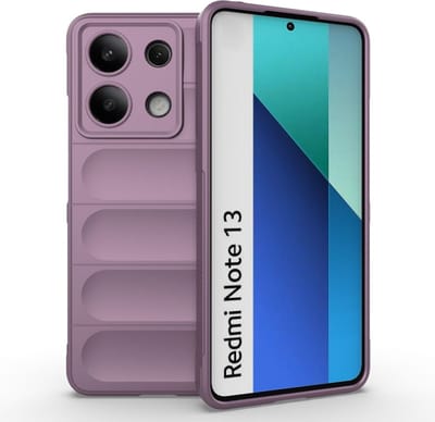 Coverup Hoesje - Geschikt voor Xiaomi Redmi Note 13 4G Hoesje - Coverup Hands-On Rugged Back Cover - Paars