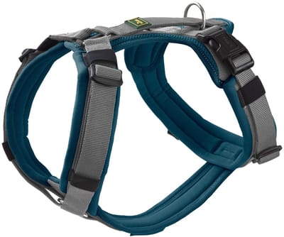 Hunter Harnas Maldon Up Petrol&Grijs - Hondentuig - 37-53 cm