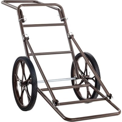 VEVOR Game Cart, opvouwbare wildwagen 227 kg, wildtransportwagen met twee 42 cm wielen en ergonomische handgreep, accessoires voor wildwagens, universele transportwagen voor jagen, vissen en wandelen